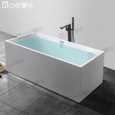 China Freestanding Bathtub 1 Person Modern Bathroom Tub Freestanding Bathtubs , Indoor Acrylic Soaking Hot Tub Bathtub for sale