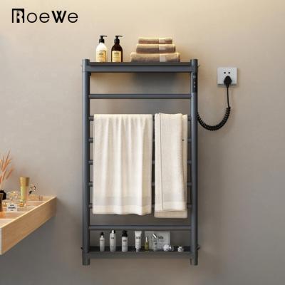 China Heater Modern Design Electric Wall Mounted Bath Towel Rack Heater Towel Warmer Rack for sale