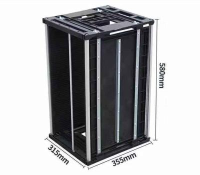 China Plastic Industrial ESD Protection Storage Rack SMT ESD Magazine Rack For PCB Storage for sale