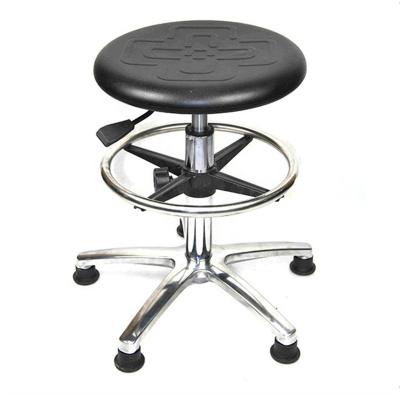 China (Height) Adjustable Black Adjustable ESD Desk Anti-Static Chair For Workshop Cleanroom for sale