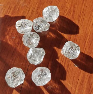 China 22% - 27% for SI 1 ct Lab Grown Uncut White Rough Diamond From Raw Material Synthetic for sale