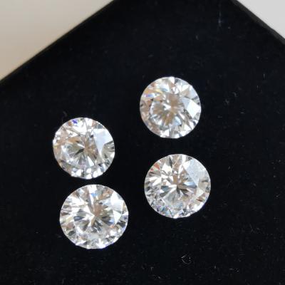 China Jewerly making hot sale VS D-F White synthetic lab grown diamond 6mm real hpht loose diamond for sale