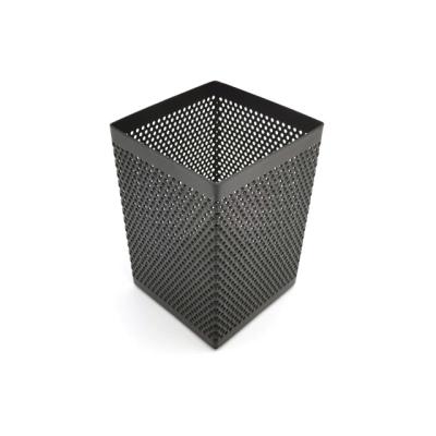 China Desk Organizer Unique Design Hot Selling Multicolor Kids Study Square Metal Mesh Pen Holder Desk for sale