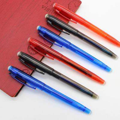 China Office Multi Function Desktop Erasable Pen With Gel Ink Erasable Pen for sale