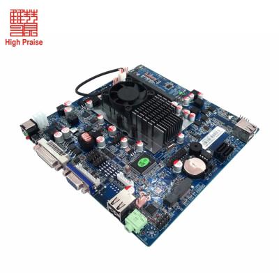 China Cheap gaming machine AMD E450 dual core 1.65Ghz itx motherboard mini with DVI VGA 8 USB for sale