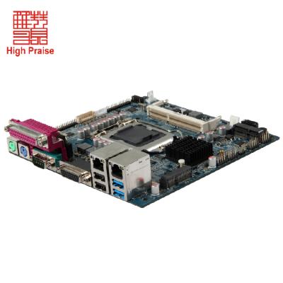 China Mini ATX H110 LGA 1151 desktop computer motherboard with LVDS computing for sale