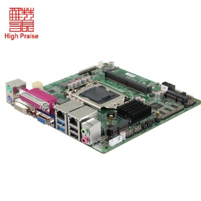 China Desktop Computer Intel H110 Motherboard LGA Socket 1151 With Dual Display Dual LAN for sale