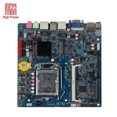 China Intel H81 motherboard LGA mini ATX h81 1150 socket DDR3 desktop motherboard for office for sale