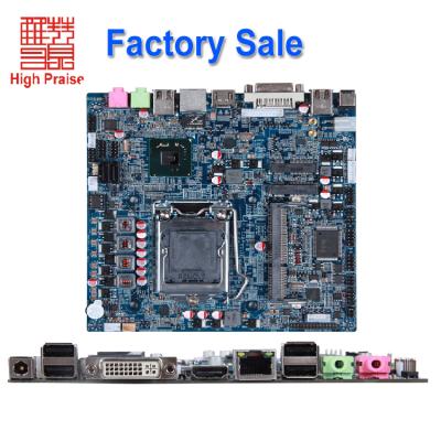 China Desktop Motherboard H61 LGA 1155 Socket With DVI HDM Port for sale