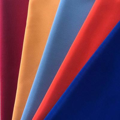 China Double Faced Wholesale Modern Plain Dyed Clothes Fabric Polyester Knitted Spandex Fabric From India for sale