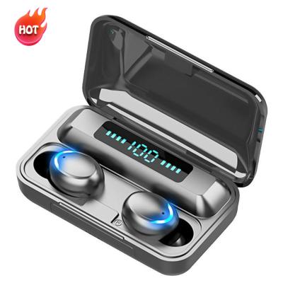 China 2021 TWS F9 Mini Hot Selling Music High Bass Wireless Headset BT F9 Earbuds Earphone Earbuds for sale