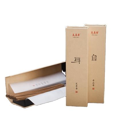 China Chinese Lao Zen Old Moutain Natural Moxa Incense Incense Sticks For Meditation Satya Pure Incense for sale