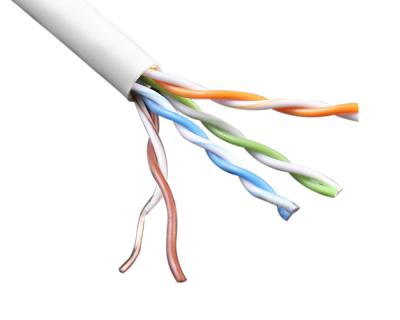 China Cheap price OFC 24awg Cat5e CCA 305M Cable twisted pair cable UTP 4Pair 1000ft access box for sale