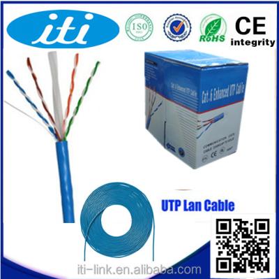 China High quality polythene (PE) LAN cable, utp cat6 cable, indoor for sale