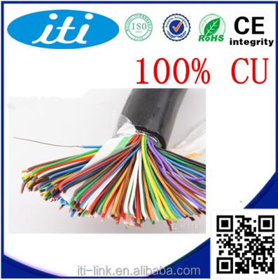 China 100Base-TX UTP Cat3/Cat5 twisted cables 50 per pair for sale