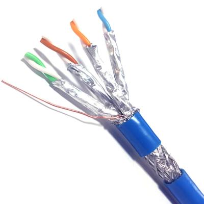 China A.W.G. Ethernet Cable Hot Sale CAT6A Good Quality S/FTP Cable of LAN Cable 23 of electronic communication for sale