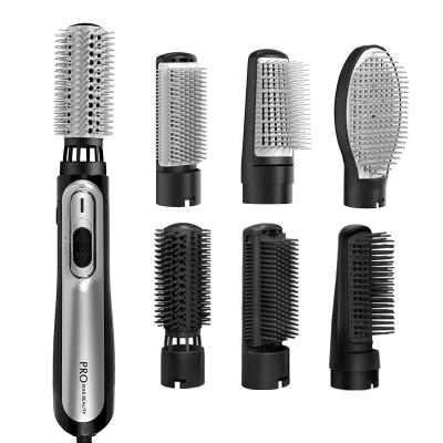 China Strong Wind + Fast Heating + Cold Air Setting + Protection Overheating Best Selling Products One Stage Hair Dryer Brush Comb Electric Hot High Heat Ceramic Hair Straightening Brush Professional for sale