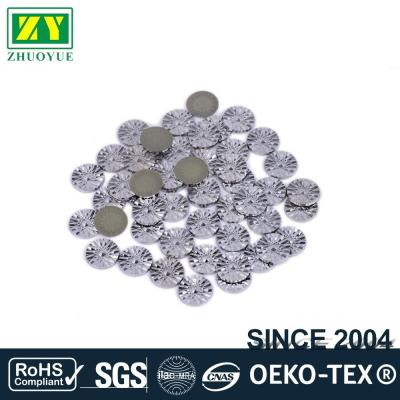 China High End Handmade Affordable Prices Flatback Natural Color Aluminum Metal Studs Trim for sale