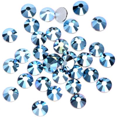 China Flatback 1440pcs Multi-size Glass Nail Rhinestones For Nails Art Decorations Crystals for sale