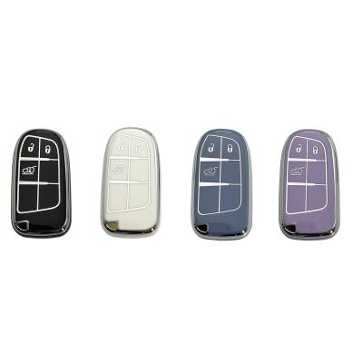 China Luxury tpu key cover entry car high quality sale like hot cakes jeep car key cover latest 2022 model jeep-3 button for sale