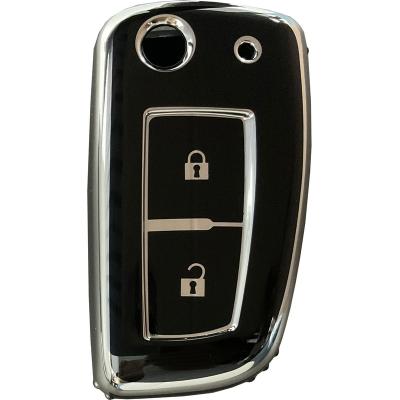 China Luxury entry nissan car key cover suitable for nissan car key TPU cover nissan 2button device for sale