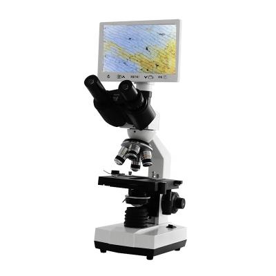 China Professional Biological Teaching Lab LCD Display Trinocular Digital Video Microscope for sale