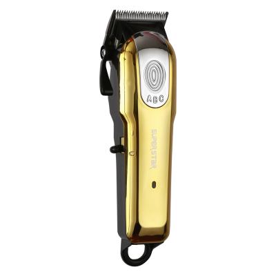 China Household High Power Cutter Head Rechargeable Electric Adjustable Metal Body Hair Trimmer for sale