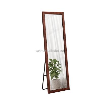 China Modern Minimalist Home Decor Large Size Stand Nails Full Length Floor Mirror Dressing Mirror for sale