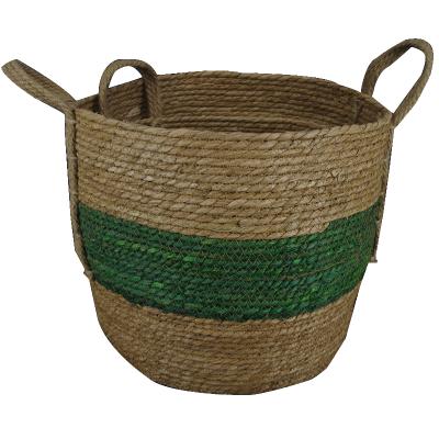 China Modern Hand - Woven Baskets Factory Baskets With Plastic Lining for sale