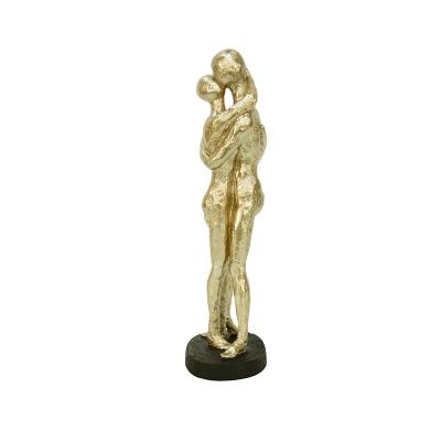 China Custom Wholesale Handmade Resin Craft Lovers China Abstract Mold Figure Statues, Couples Gifts, Family Lovers Statues, for sale