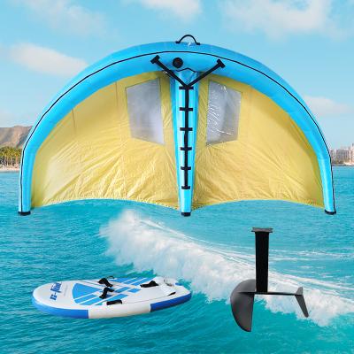 China Unisex Water Surfing Set Three Piece Inflatable Wing To Foil Inflatable Board Carbon Fiber Hydrofoil for sale