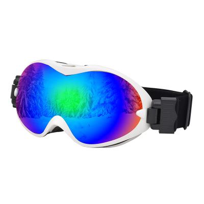 China Snow UV anti-fog ski goggles glass safety glasses SKI Fashion double ski glasses snow for sale