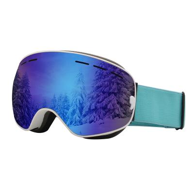 China Snowboarding Glass Snow OTG Ski Goggles Glass UV Anti Fog SKI Fashion Skiing Glasses for sale