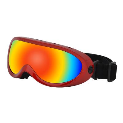 China SKI Hot Saling Snowboard Spherical Lens Sports Anti-UV Glasses For Kids Ski Goggles for sale