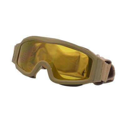 China Anti-impact Night Vision Glass Goggles Protector Goggles Tactical Military Sunglasses Shooting Glasses for sale