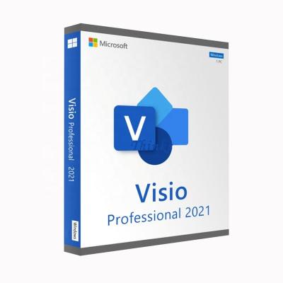 China Retail Microsoft Visio 2021 Desktop Visio Professional 2021 Professional Microsoft Visio Professional Key 2021 Visio Professional (2PC) 2021 2021 for sale