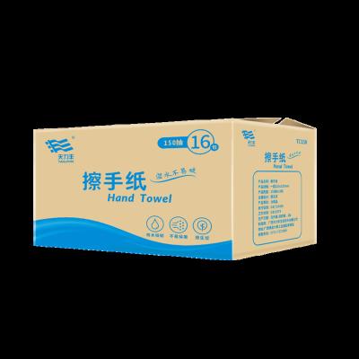 China Virgin Wood Pulps OEM ODM Production For Business Hand Tissue Paper Hand Towels C-fold for sale