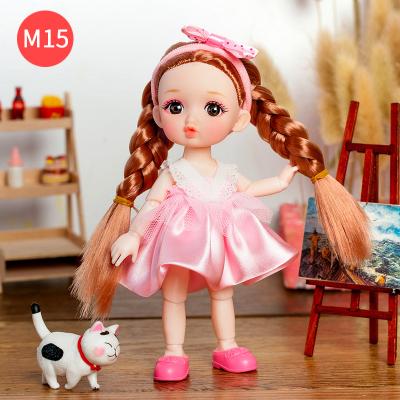 China Vinyl Fashion Educational Doll Toys Mini Doll Custom Soft Silicone Toy Girl Dolls Cute High Quality 6 Inch for sale