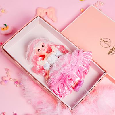 China Doll Educational High Quality Vinyl Dress Up Cute Pretend Play Lovely Doll Set 11Inch For Girls Gift for sale