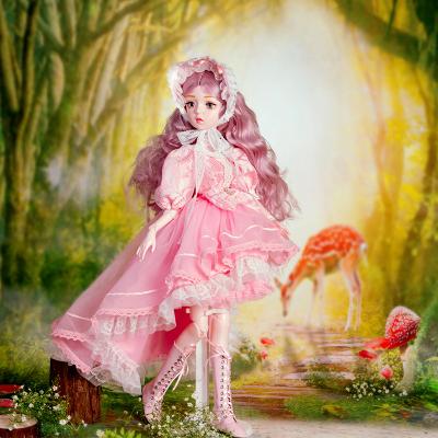 China MODEL TOY 60Cm Baby - Doll Set Fashion Young Lady Simulation Toy Doll For Birthday Gift Box for sale