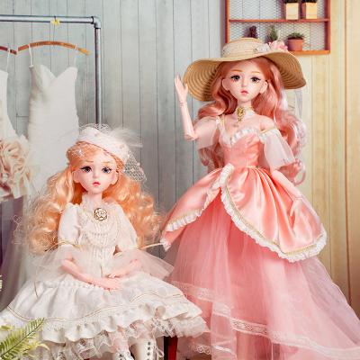 China BJD Girl Toys Dolls Fashion Educational New Product 60cm 1/3 American Princess Doll Gift Play Set Action Number Toy Kids for sale