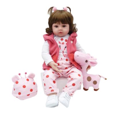 China Wholesale Realistic Educational 18 Inch Reborn Baby - Doll Toy Silicone Cute Soft Babe Girls Shape Newborn Reborn Dolls for sale