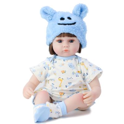 China Reborn Doll Toy Gift For Girl Newborn Reborn Doll Toy 42cm Simulation Doll Children Educational Game Rubber Room for sale