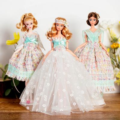 China DIY TOY Doll Clothes For 30Cm Doll Blythes Dress Girl Fashion Dress Matching Outfits for sale