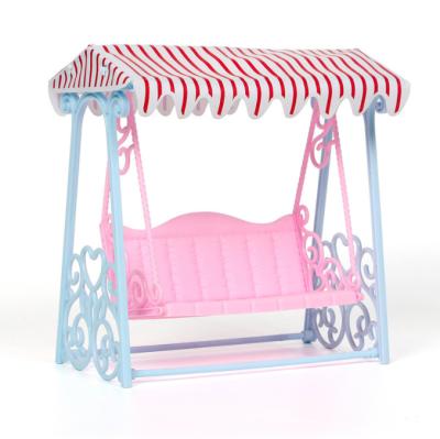 China DIY TOY Toys Baby Doll Swing with Cradle Removable Swing Toy Doll Accessories for sale