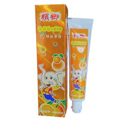 China Whitening Kids Tooth Cleaning Fruity Toothpaste for sale