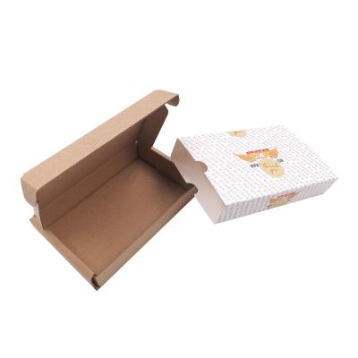 China Recycled Materials Luxury Box Shaped Paper Box With Eco Custom Printed Logo Take Out Lunch Food Packing Boxes for sale