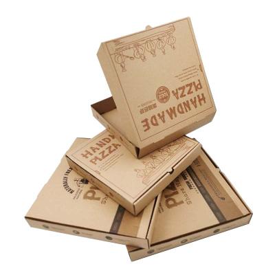 China Custom Biodegradable Boxes With Logo Eco Friendly Pizza Box Biodegradable Packaging Box For Food for sale