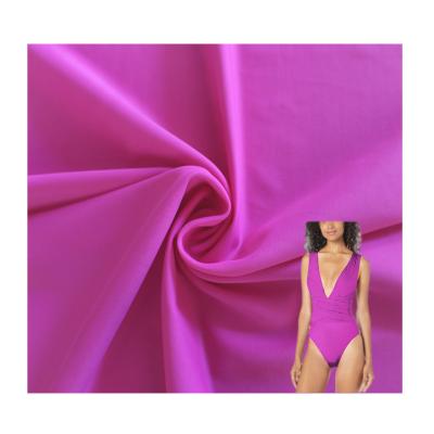 China Good Quality Stretch Wholesale 80/20 Nylon Spandex 4 Way Stretch Swimwear Fabric for sale