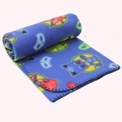 China PORTABLE 100% Polyester Printed Fleece Kids Blanket for sale